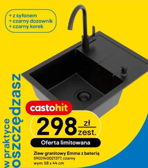 zlew granitowy