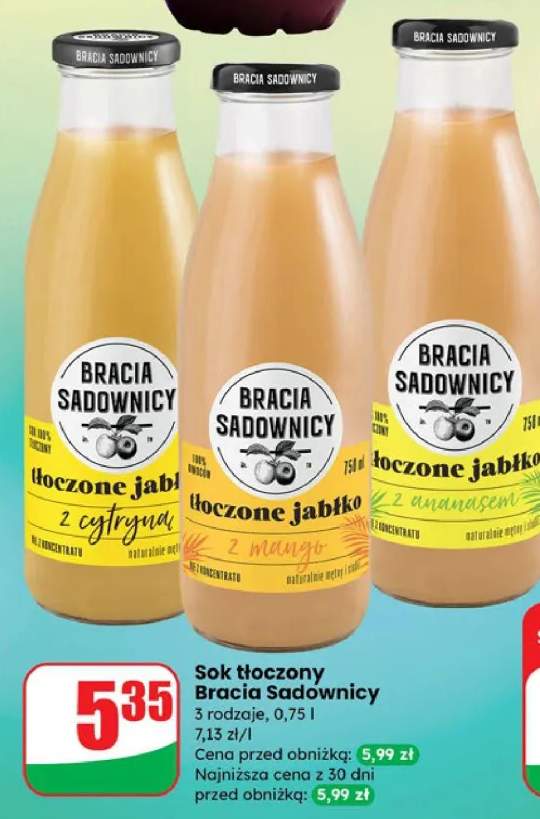 sok tłoczony