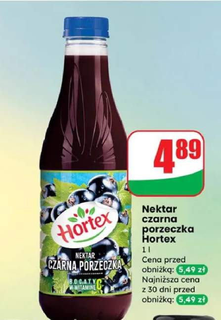 nektar z czarnej porzeczki