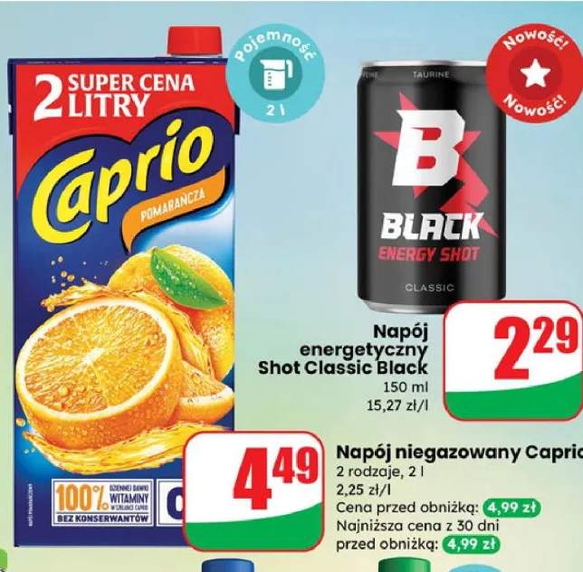 napój Caprio