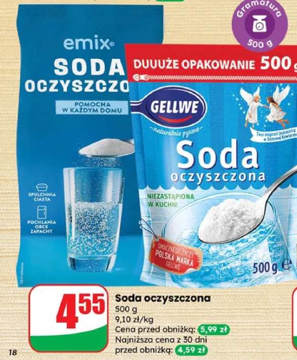 soda oczyszczona