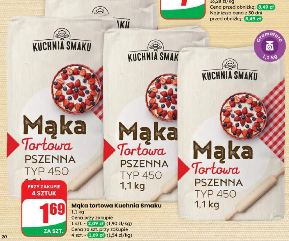 mąka tortowa