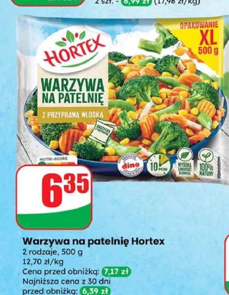 warzywa na patelnię