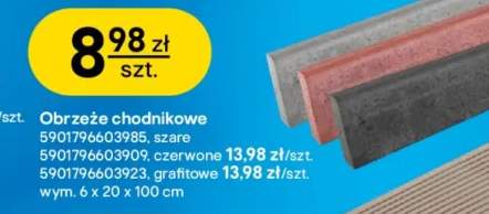 obrzeże chodnikowe