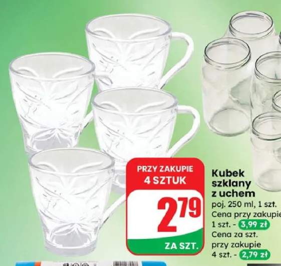 kubek szklany