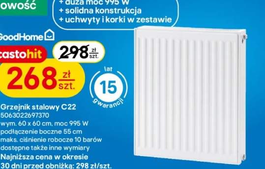grzejnik stalowy
