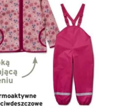spodnie przeciwdeszczowe dziecięce