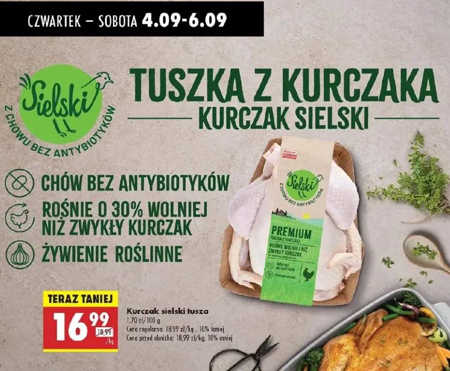 kurczak tusza