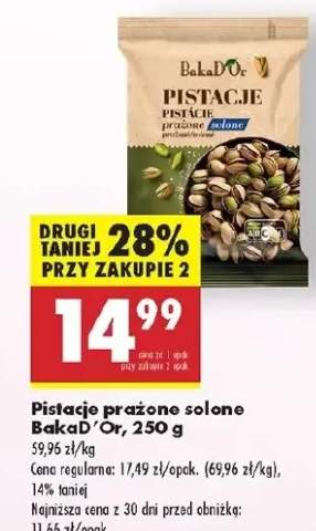 pistacje prażone