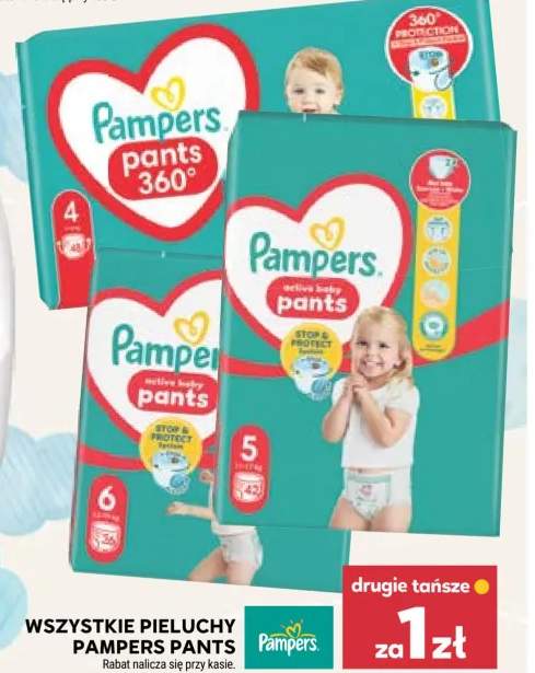 pieluszki Pampers