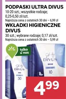 wkładki higieniczne