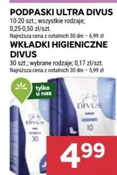 wkładki higieniczne