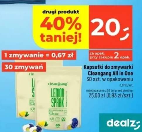 kapsułki do zmywarki