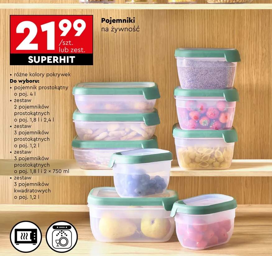 pojemniki do żywności