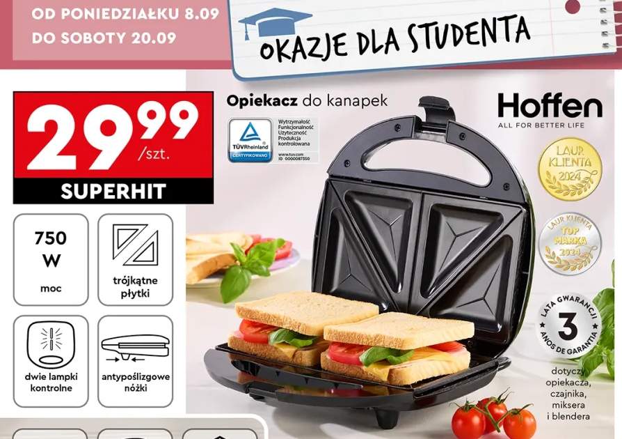 opiekacz do kanapek