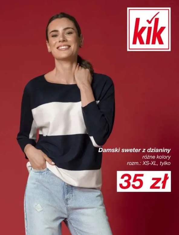 sweter damski