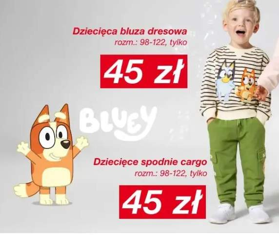 bluza dresowa dziecięca