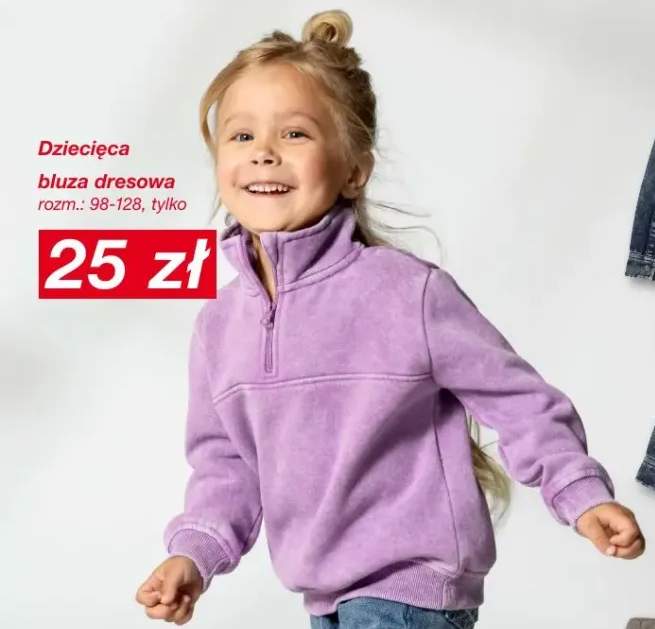 bluza dresowa dziecięca
