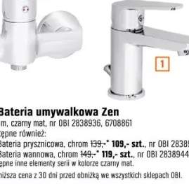 bateria umywalkowa