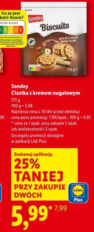 ciastko z kremem