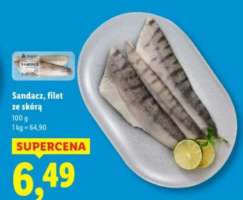 sandacz filet