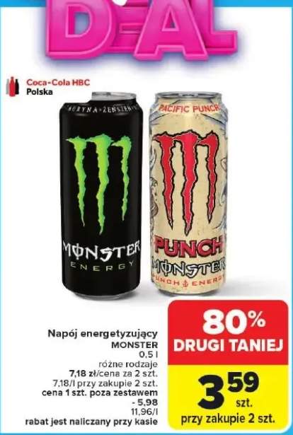 napój energetyczny