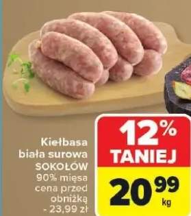 kiełbasa biała surowa