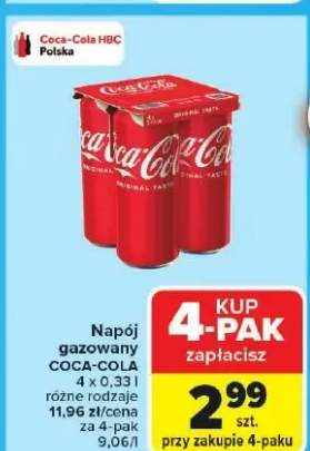 napój gazowany
