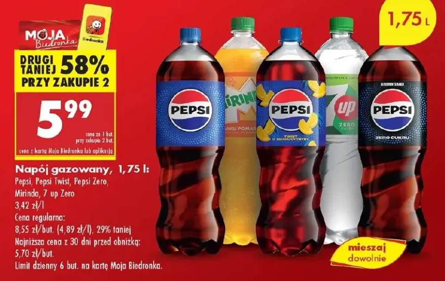 napój gazowany