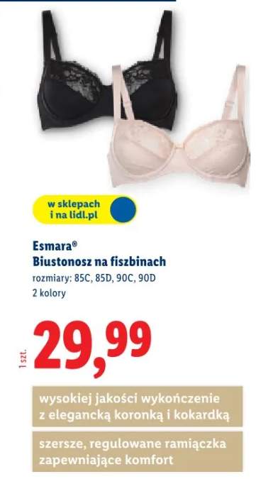 biustonosz na fiszbinach