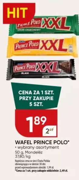 wafel Prince Polo