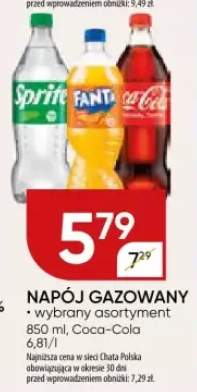 napój gazowany