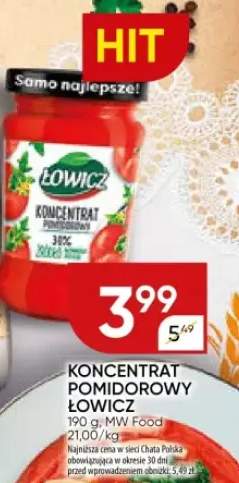 koncentrat pomidorowy