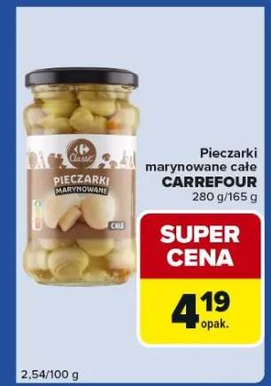 pieczarki marynowane