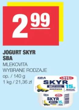 Skyr jogurt islandzki