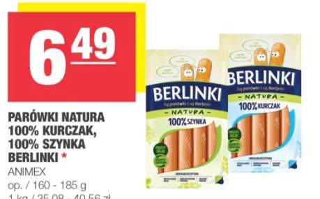 parówki z szynki