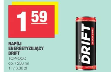 napój energetyczny