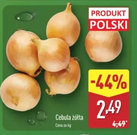 cebula żółta