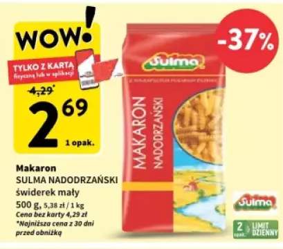 makaron świderki