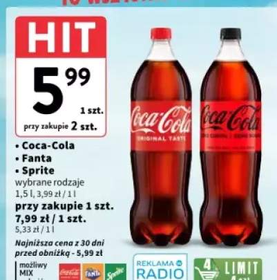 napój gazowany