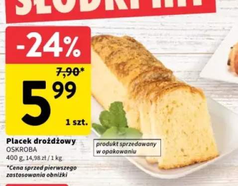 placek drożdżowy