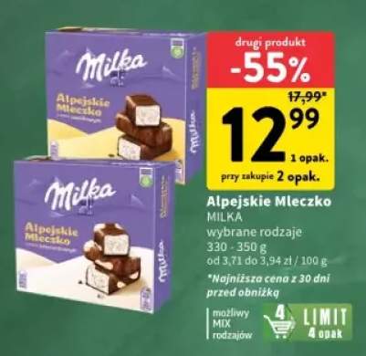 alpejskie mleczko
