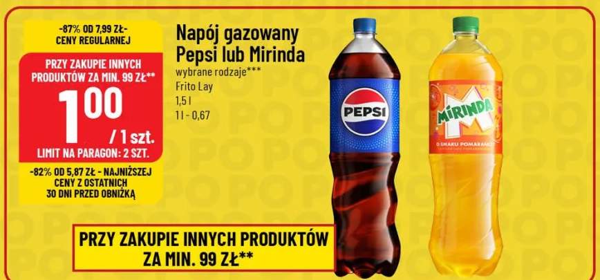 napój gazowany
