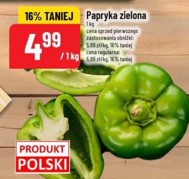 papryka zielona