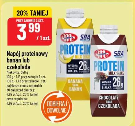 napój proteinowy