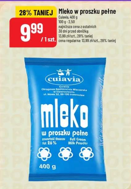 mleko w proszku