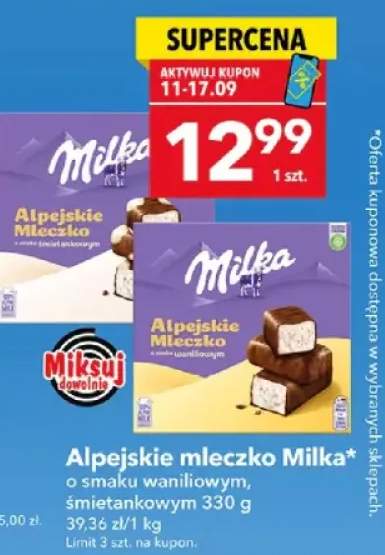alpejskie mleczko