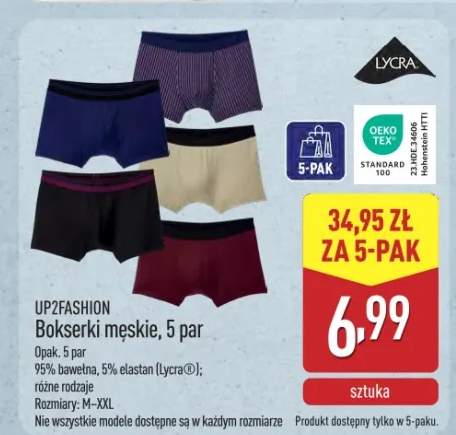 bokserki męskie
