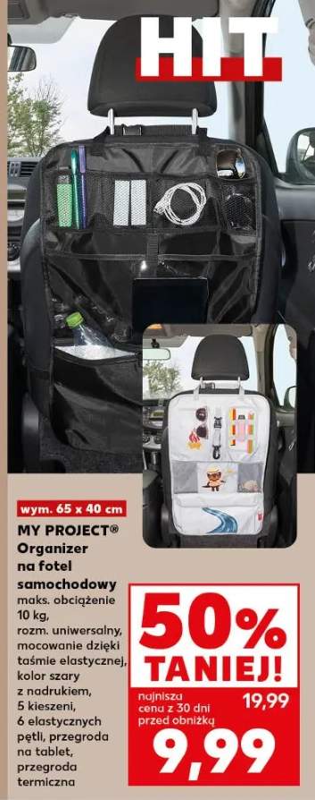 organizer samochodowy