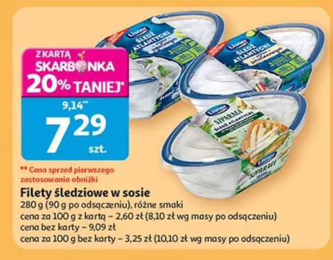 filety śledziowe w sosie